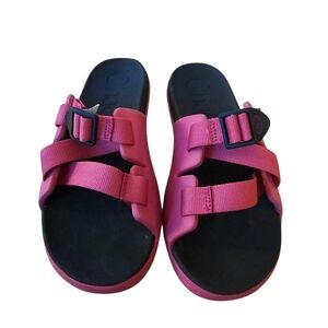 Kids Chaco Pink Performance Footwear Size 6